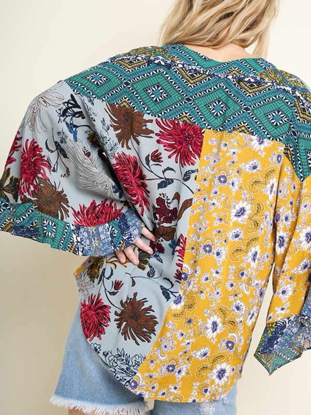 NWT Umgee Floral Top - Picture 8 of 9
